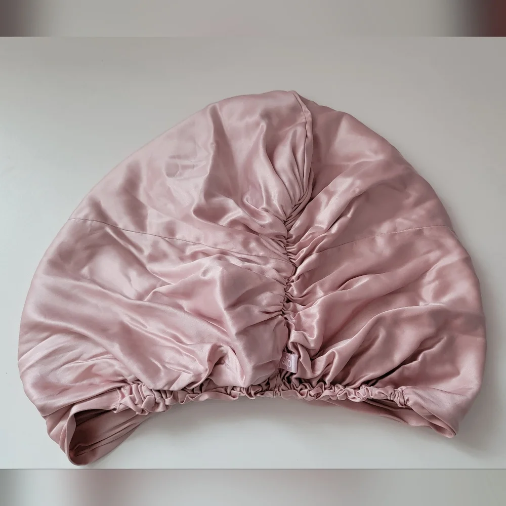 Slip Blush Pink Silk Hair Wrap Turban